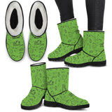 Open Road Girl Faux Fur Boots, 10 COLORS