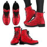 Open Road Girl Color Scattered Leather Boots, 10 COLORS