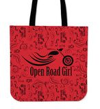 Open Road Girl CLOTH Tote, 10 COLORS