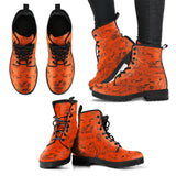 Open Road Girl Color Scattered Leather Boots, 10 COLORS