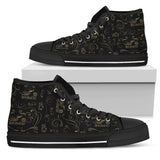 Scatter Design Open Road Girl Canvas Hi-Tops, 10 COLORS