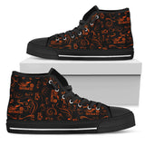 Scatter Design Open Road Girl Canvas Hi-Tops, 10 COLORS