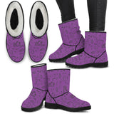 Open Road Girl Faux Fur Boots, 10 COLORS