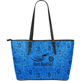 Scatter Open Road Girl Large PU Leather Tote, 10 COLORS