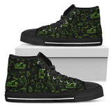 Scatter Design Open Road Girl Canvas Hi-Tops, 10 COLORS
