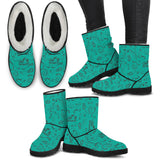 Open Road Girl Faux Fur Boots, 10 COLORS