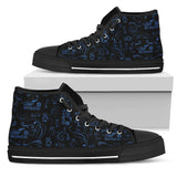 Scatter Design Open Road Girl Canvas Hi-Tops, 10 COLORS