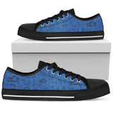 Full Color Scatter Design Open Road Girl Canvas Shoes, 10 COLORS