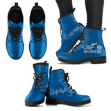It's a Lifestyle Open Road Girl Leather Boots, 10 COLORS