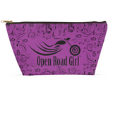 PURPLE Open Road Girl Large Accessory Bags, 2 Sizes