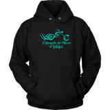 TEAL Unleash The Biker Within Sweatshirt UNISEX Hoodie