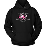 GiGi Sweatshirt PINK/WHITE UNISEX-Hoodie