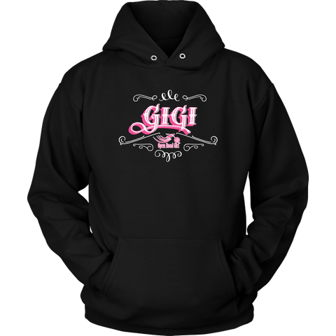 GiGi Sweatshirt PINK/WHITE UNISEX-Hoodie