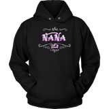 Nana PURPLE/WHITE Sweatshirt UNISEX-Hoodie