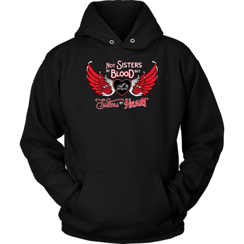 RED Not Sisters by Blood...Open Road Girl UNISEX Pullover Sweatshirt