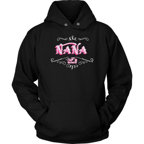 Nana PINK/WHITE Sweatshirt UNISEX-Hoodie