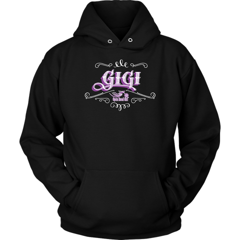 GiGi PURPLE/WHITE Sweatshirt UNISEX-Hoodie