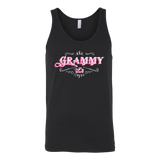 Grammy PINK/WHITE Full Back UNISEX Tank Top