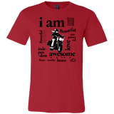I AM...Inspiration MEN'S STYLE Open Road Girl Crewneck Shirt, 11 COLORS