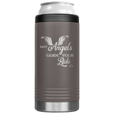 ANGELS GUIDE YOUR RIDE OPEN ROAD GIRL (12 OUNCES) INSULATED TUMBLER, 16 COLORS
