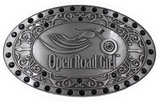 open road girl belt buckle motorcycle clothing and accessories for women