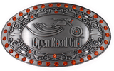 open road girl belt buckle motorcycle clothing and accessories for women