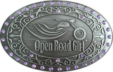 open road girl belt buckle motorcycle clothing and accessories for women