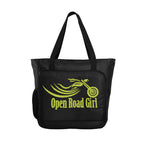 Open Road Girl Large Tote - CHOOSE YOUR LOGO COLOR!