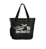 Open Road Girl Large Tote - CHOOSE YOUR LOGO COLOR!
