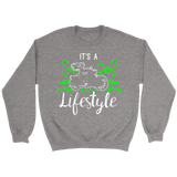 GREEN It’s a Lifestyle UNISEX Sweatshirt-Crewneck