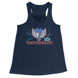 PATRIOT Red/White/Blue Ride Empowered Open Road Girl Flowy Tank
