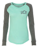 Open Road Girl Long Sleeve Patch Shirt, 3 Colors