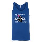 Let that Shit Go!  Open Road Girl (MEN'S STYLE) Wideback Tank Top