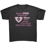 Pink/White Here is to Strong Independent Women CHILD Tee, 3 COLORS