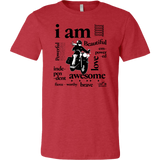 I AM...Inspiration MEN'S STYLE Open Road Girl Crewneck Shirt, 11 COLORS