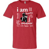 I AM...Inspiration MEN'S STYLE Open Road Girl Crewneck Shirt, 11 COLORS