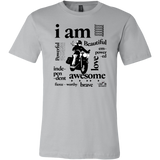 I AM...Inspiration MEN'S STYLE Open Road Girl Crewneck Shirt, 11 COLORS