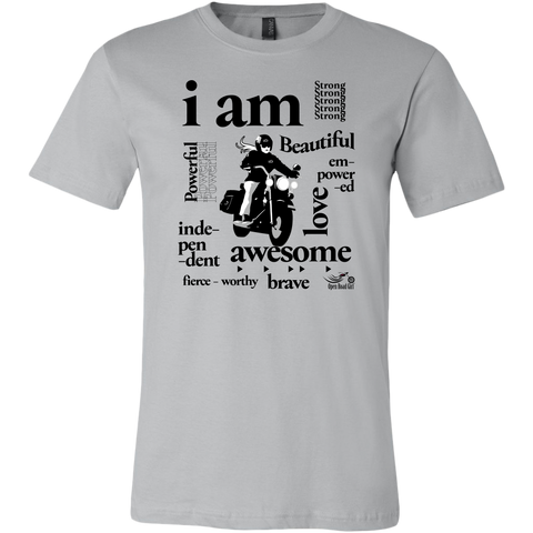 I AM...Inspiration MEN'S STYLE Open Road Girl Crewneck Shirt, 11 COLORS