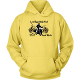 Let that Shit Go!  Open Road Girl (MEN'S STYLE) Pullover Hoodie, 8 COLORS