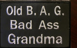 PATCH Old B.A.G. Badass Grandma Patch, 4 COLORS