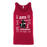 I AM...Inspiration UNISEX Open Road Girl Wide-Back Tank Top, 5 COLORS