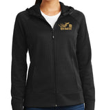 Open Road Girl Full Zip Tech Fleece Hoodie – Available in Gold, Pink, and Purple