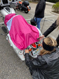 Custom Made Open Road Girl Two-Tone Seat Cover