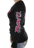Open Road Girl Long Sleeve Glitter Shirt, 7 Colors