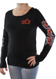 Open Road Girl Long Sleeve Glitter Shirt, 7 Colors