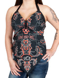 Open Road Girl Halter Top, 7 Colors