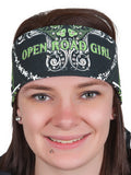 Open Road Girl Bandana with Swarovski Crystals – Available in 7 Colors