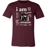 I AM...Inspiration MEN'S STYLE Open Road Girl Crewneck Shirt, 11 COLORS