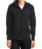 I Ride My Own Ladies Full-Zip Hooded Fleece Jacket, 3 Colors