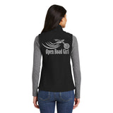 BLACK Open Road Girl Soft Shell Vest, 8 COLORS